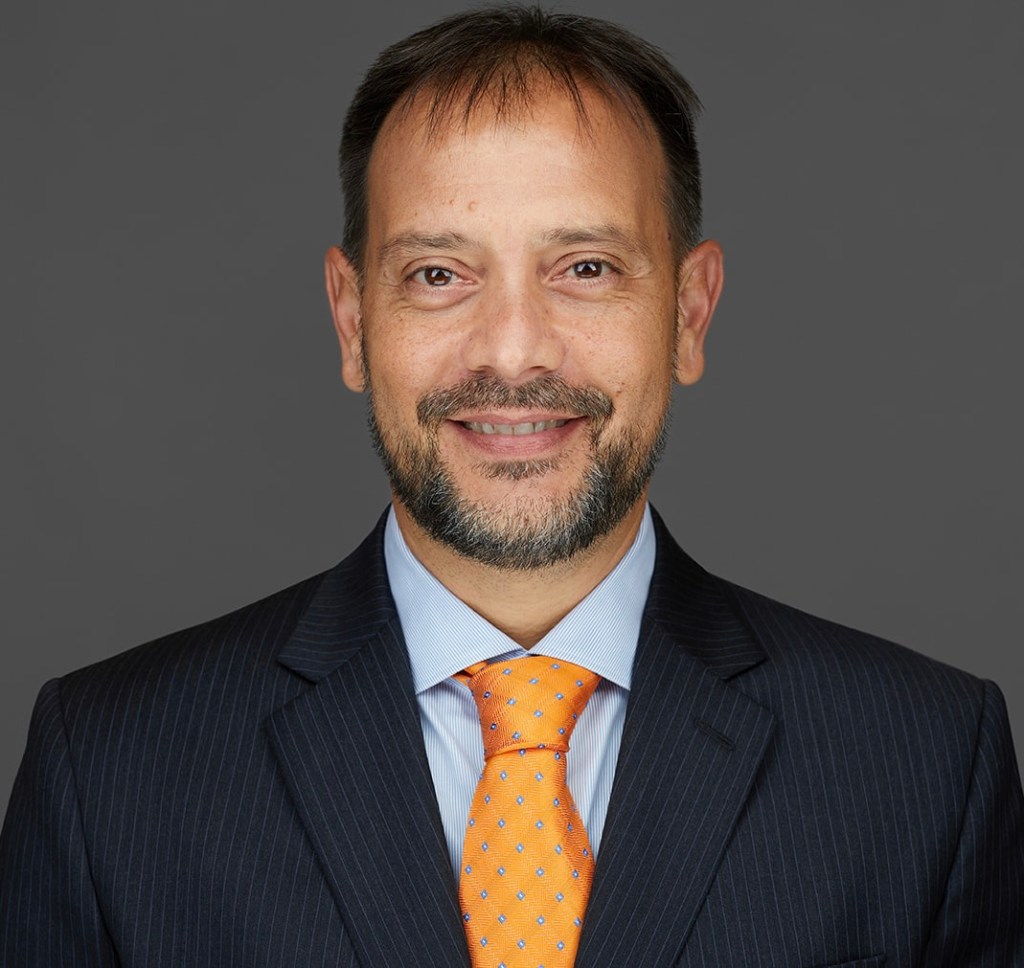 Headshot of Dr. Caribas
